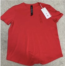 Lululemon Team Canada Women Love Crew T-Shirt Maple Leaf~Crimson-0-2-4-6-8-10-12 - £40.03 GBP