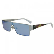 GUESS GU8206 10X Shiny Light Nickeltin/Blue Mirrored -15-140 Sunglasses New A... - £23.11 GBP