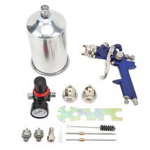 Detail Paint Sprayer Kit Air Spray Kit Micrometer Air Regulator 1L Large Capacit - £112.78 GBP
