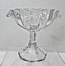 HEISEY Crystolite Nut Compote 5 1/8 x 5.5 Inch Depression Glass Excellen... - $29.21