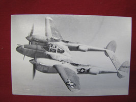 Vintage P-38 Lockhead &quot;Lightning&quot; Plane Postcard #71 - £15.76 GBP