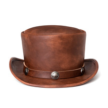 Original Steampunk Vintage Style Buffalo   Hat - £39.49 GBP