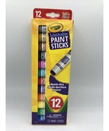 Quick Dry Paint Sticks, Assorted Colors, Washable Paint Set for Kids, 12... - £17.72 GBP