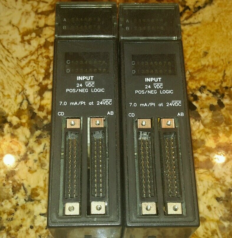 GE FANUC IC693MDL655D INPUT MODULE 24VDC POS/NEG LOGIC $99 - $35.43
