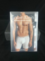 Calvin Klein Modern Cotton Stretch 3 Pack Boxer Brief Tan Black Brown New XL  - £23.73 GBP