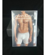 Calvin Klein Modern Cotton Stretch 3 Pack Boxer Brief Tan Black Brown New XL  - $29.69