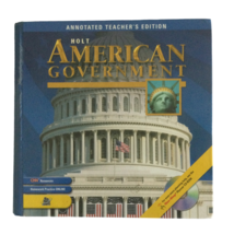 Holt American Government, Annotated Teacher&#39;s Edition - Hardcover - £18.80 GBP