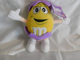 M M&#39;s Yellow Easter Egg Plush toy  7 Inches Tall 2001 - $9.99