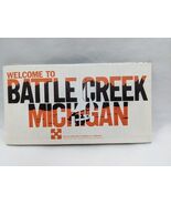 Vintage 1977 Welcome To Battle Creek Michigan Brochure Map - €15,40 EUR