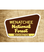 Wenatchee National Forest Decal Sticker 3.75&quot; x 2.5&quot; Washington Park Vinyl  - £4.12 GBP
