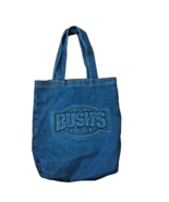 Bush’s Baked Beans Denim Jean Tote Bad Embossed Advertising - $21.85