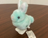 Vintage Russ Plush Wind-Up Hopping Bunny Rabbit with Original Hangtag - $8.86