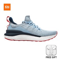 Iaomi mijia sneakers 4 men s running shoes outdoor sports uni moulding 4d fishbone lock thumb200