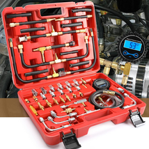 Digital Fuel Injection Pressure Tester Kit - Fuel Pressure Gauge 0-300 P... - £112.01 GBP