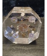 Elegant Incabloc  Acrylic Lucite Exploding Watch Sculpture Pierre Resin ... - $2,820.61 MXN