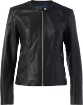 Cole Haan Women’s Classic Genuine Leather Jacket - $199.00