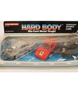Tootsie Toy Hard Body Diecast 3 Pack International Sports Cars Porsche F... - $25.86 CAD