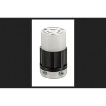 Leviton Locking Connector Nylon Indust. 20 Amp 3 Pole, 3 W Csa B/W Poly - $35.40 CAD