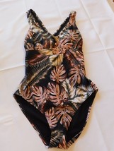 Hurley Women&#39;s Ladies One Piece Swim Suit Bathing suit Size S Scattered ... - $30.88