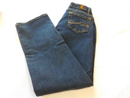 Aura Wrangler Denim Jeans Ladies Women&#39;s pants Denim Size 4R Short Blue Jeans - £16.35 GBP