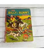 Vintage 1930s &quot;The Billy &amp; Bunny Book&quot; Illustrated Childrens Book Riding... - $13.85