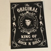 Elvis Presley Postcard Elvis Original King Of Rock N Roll - £2.73 GBP