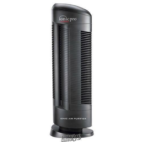 Primary image for Ionic Pro-Turbo Air Purifier Destroys Allergens, Germs, Pollutants Black