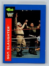 Sgt. Slaughter #97 1991 Classic WWF Superstars WWE - £1.56 GBP