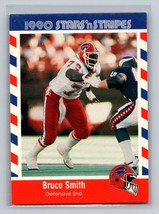 Bruce Smith #30 1990 Asher Candy Stars &#39;n Stripes Buffalo Bills - £1.56 GBP