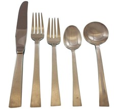 Continental by International Sterling Silver Flatware Set For 12 Service 65 Pcs - £3,086.31 GBP