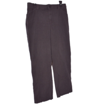 Lee Comfort Waistband Grey Pin Striped Pants Size 14M - $18.94
