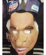 Richard Nixon  Presidential Vinyl Adult Mask Purge New Halloween Preside... - $19.80