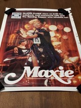 Vintage 1986 Original Movie Poster VHS Release MAXIE Glenn Close  27&quot; x 40&quot; - $19.80