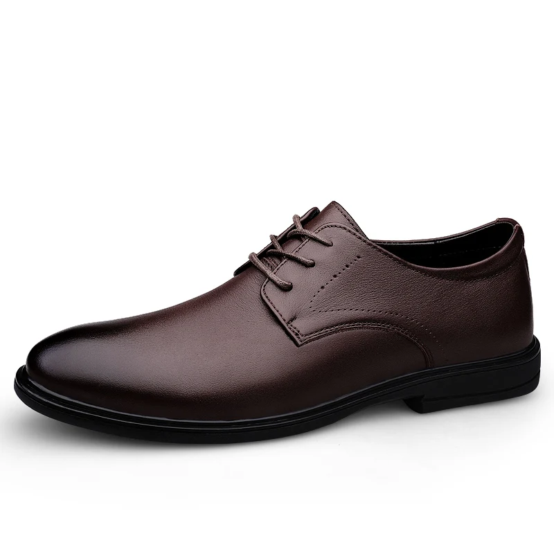 Luxury Business Oxford Leather Shoes Men Breathable Formal Dress Shoes M... - $71.74