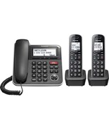 Kx-Tgb852B (Black) By Panasonic Is An Expandable Corded/Cordless Phone S... - £82.54 GBP