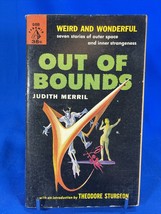 1960 Out Of Bounds By Judith Merril Pyramid Books G499 Pb Sci-Fi 1st Printing - £7.45 GBP
