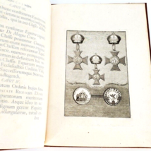 1764 Book of Knights Medals Order of Saint Stephen Latin Knights of Malta - £2,152.50 GBP
