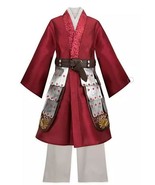 New Disney Store Mulan Deluxe Costume Live Action Size 4, 5/6, 7/8 - $109.40 CAD
