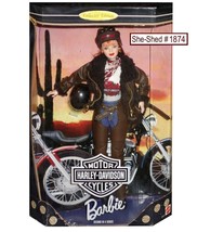 Barbie Harley Davidson Vintage 1998 Barbie Doll 20441 by Mattel NIB - £31.41 GBP