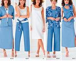 Simplicity Easy-to-Sew 4552 Plus Size Skirt, Pants, Dress, and Scarf Sew... - £3.79 GBP