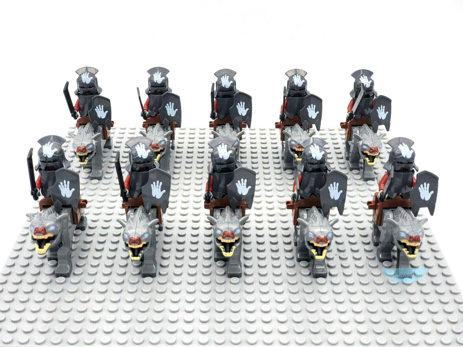 Orcs Uruk-hai The Warg Riders Lord Of The Rings The Hobbit 20 Minifigures Sets