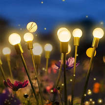 Simulation Firefly Solar Light Outdoor Garden Decoration Lawn Landscape Lamp Xma - £30.87 GBP+