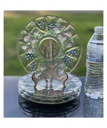 Vintage Indiana Glass Frosted Fruit Design 7 -1/4” Salad Luncheon Plates... - $47.62 CAD