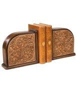 Bookends Bookend AMERICAN WEST Lodge Chestnut Resin Hand-Cast Hand-Painted - £320.95 GBP