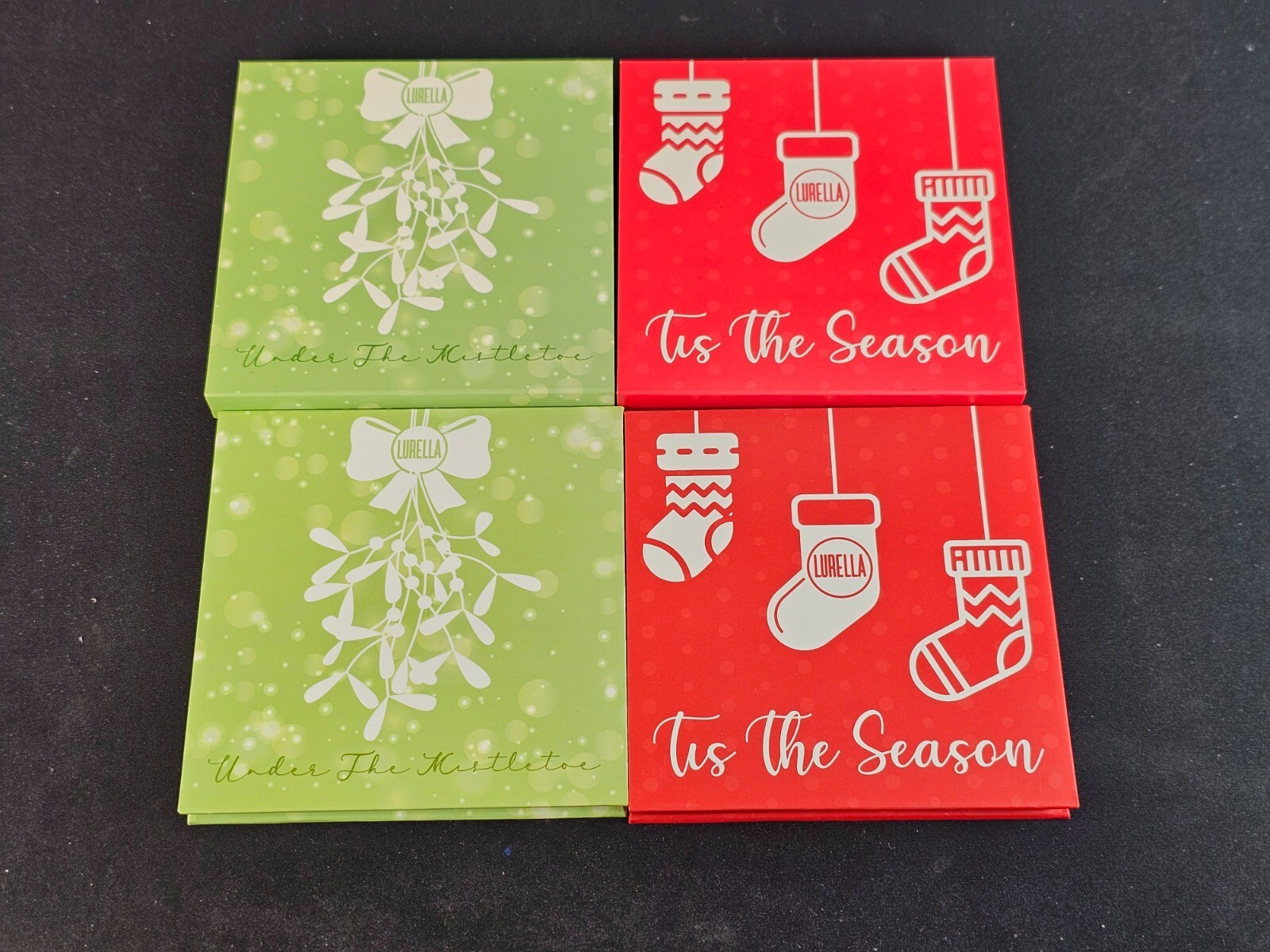 Tis The Season and Under The Mistletoe Palette by Lurella NEW - $19.75