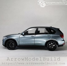 ArrowModelBuild BMW X5 (Titan Silver) Black Wheel Edition Built &amp; Painte... - $109.99