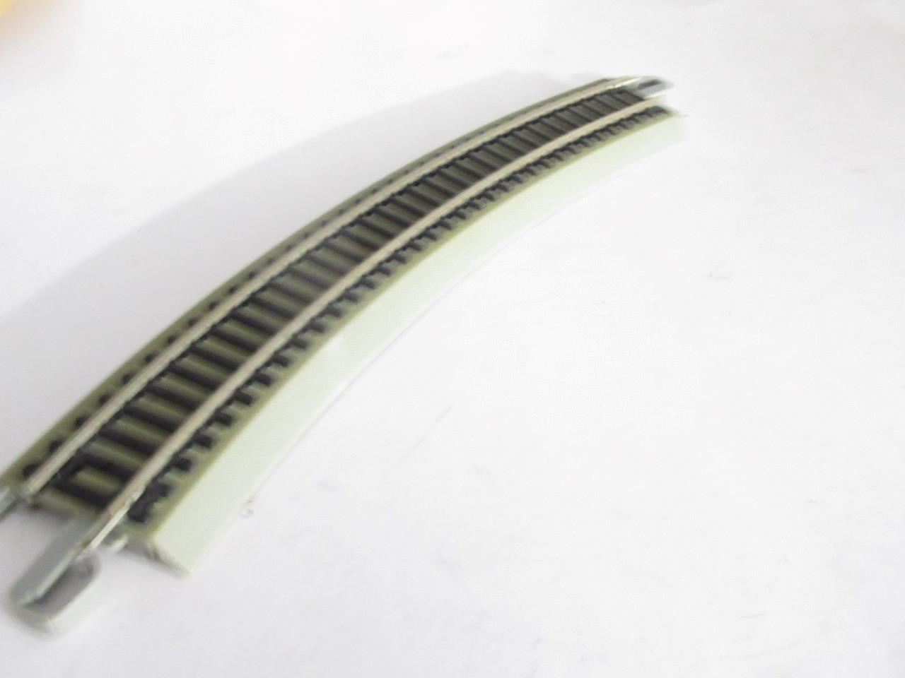 BACHMANN TRAINS HO EZ TRACK- NICKEL SILVER CURVED TRACK SECTION- EXC.- SR43 - $2.13