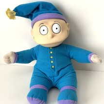 Vintage 1997 Viacom Rugrats Tommy Pickles Plush Doll In Blue Pajamas 15&quot;... - $19.80