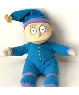 Vintage 1997 Viacom Rugrats Tommy Pickles Plush Doll In Blue Pajamas 15&quot;... - $369.90 MXN