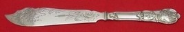 German Silver Fish Knife Flat Handle AS Bright-Cut &quot;Wilkens 800&quot; 8 1/4&quot; - £62.51 GBP